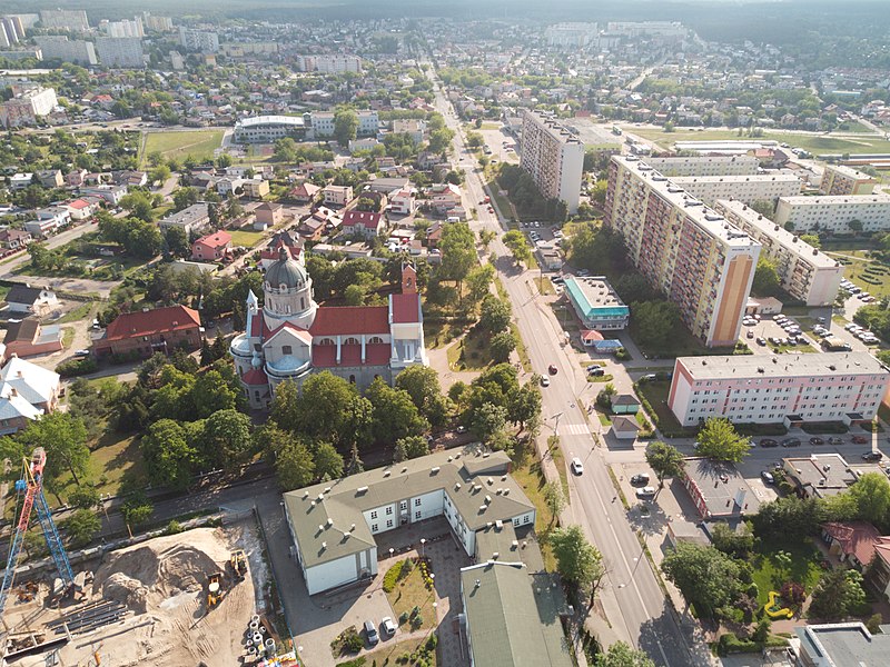 Włocławek współcześnie - ul. Wiejska