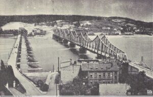 Drewniany most na Wiśle, XX wiek