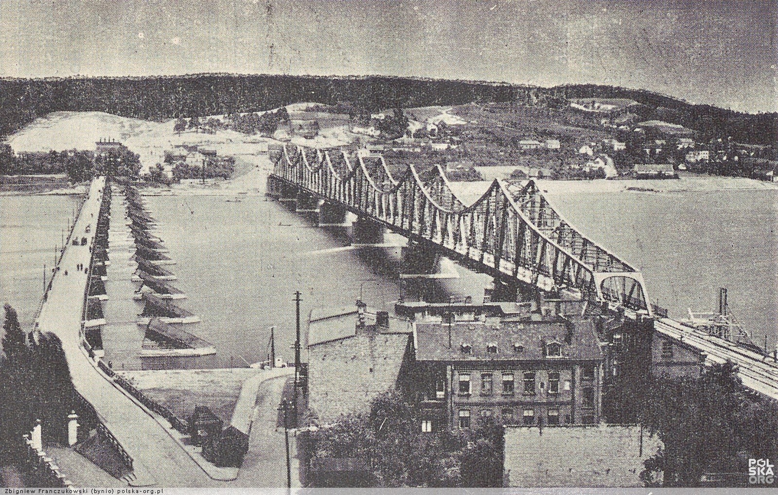 Drewniany most na Wiśle, XX wiek