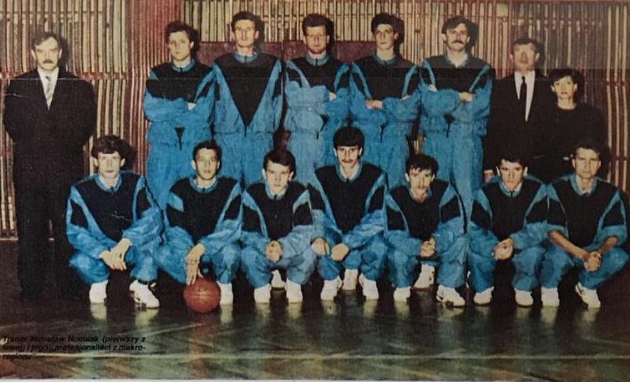 Drużyna Provide Włocławek w sezonie 1990/1991