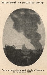 I wojna światowa, pożary w mieście