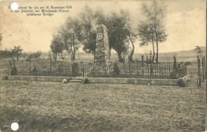 I wojna światowa, cmentarz wojenny na ul. Wienieckiej