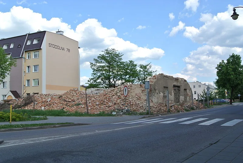 Dawne carskie więzienie po wyburzeniu