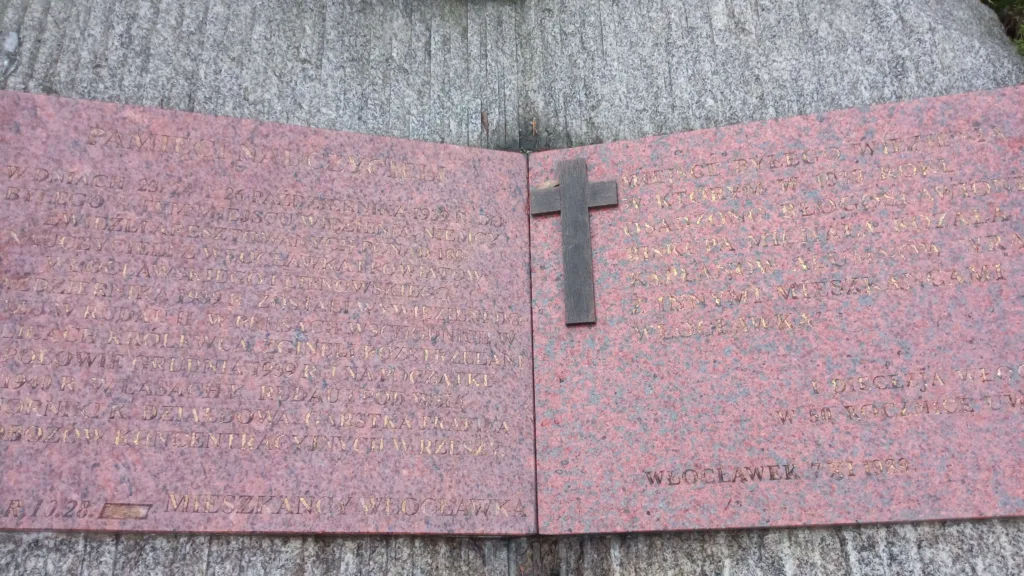 Pomnik upamiętniający dawne więzienie