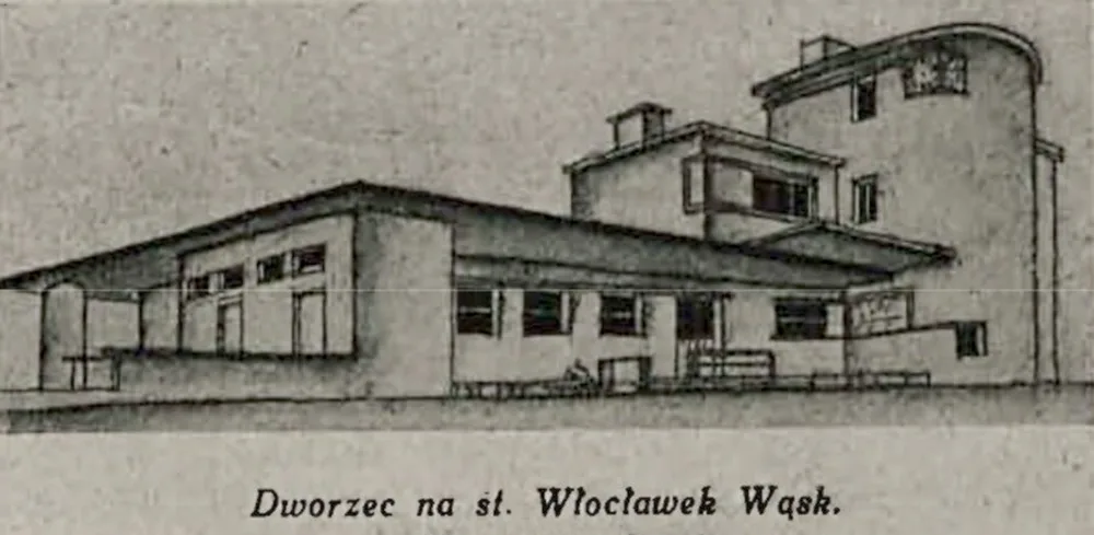 Kolej Wąskotorowa, dworzec "Włocławek Wąskotorowy"