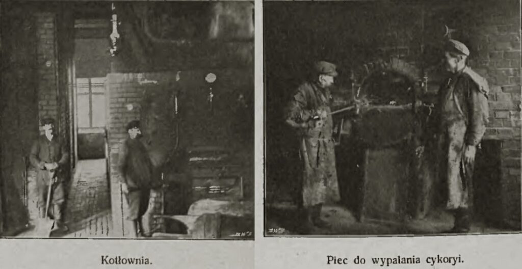 Wnętrze fabryki (1908r.)