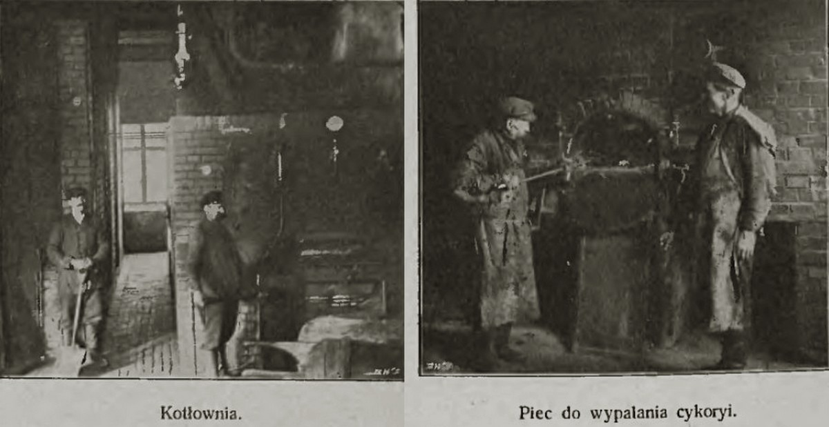 Wnętrze fabryki (1908r.)
