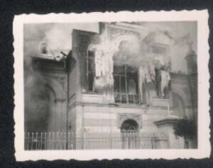 Pożar włocławskiej synagogi w 1939 roku