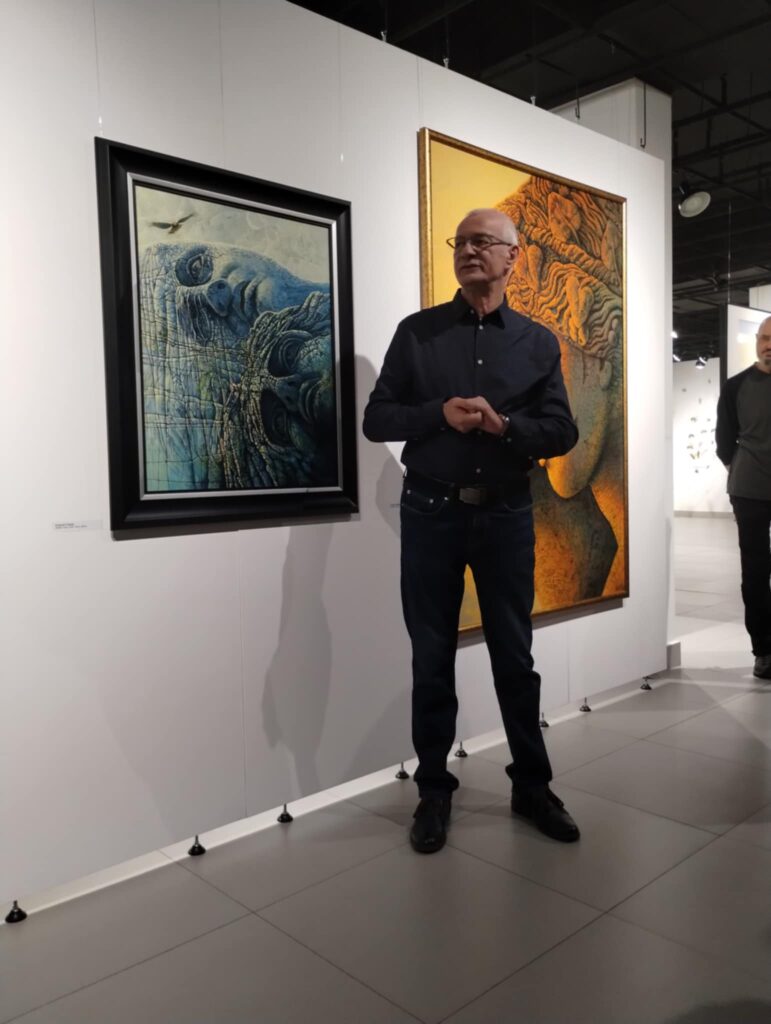 Fragment wystawy „Spojrzenia. Natura rzeczy” w włocławskiej Galerii Sztuki Współczesnej