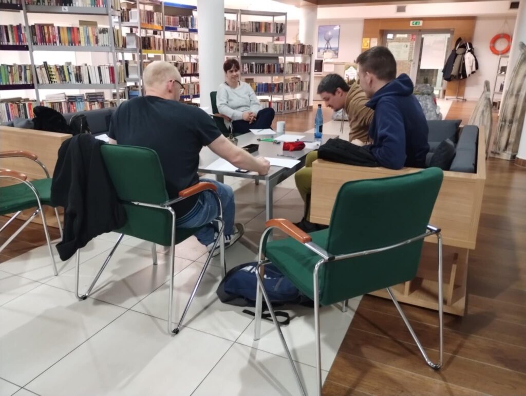 Sesja RPG w Filii 11. Miejskiej Biblioteki we Włocławku