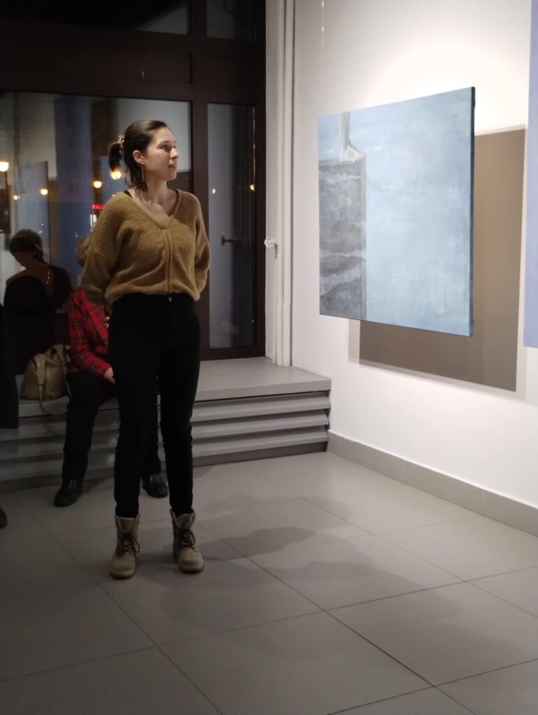 Fragment wystawy „Spojrzenia. Natura rzeczy” w włocławskiej Galerii Sztuki Współczesnej