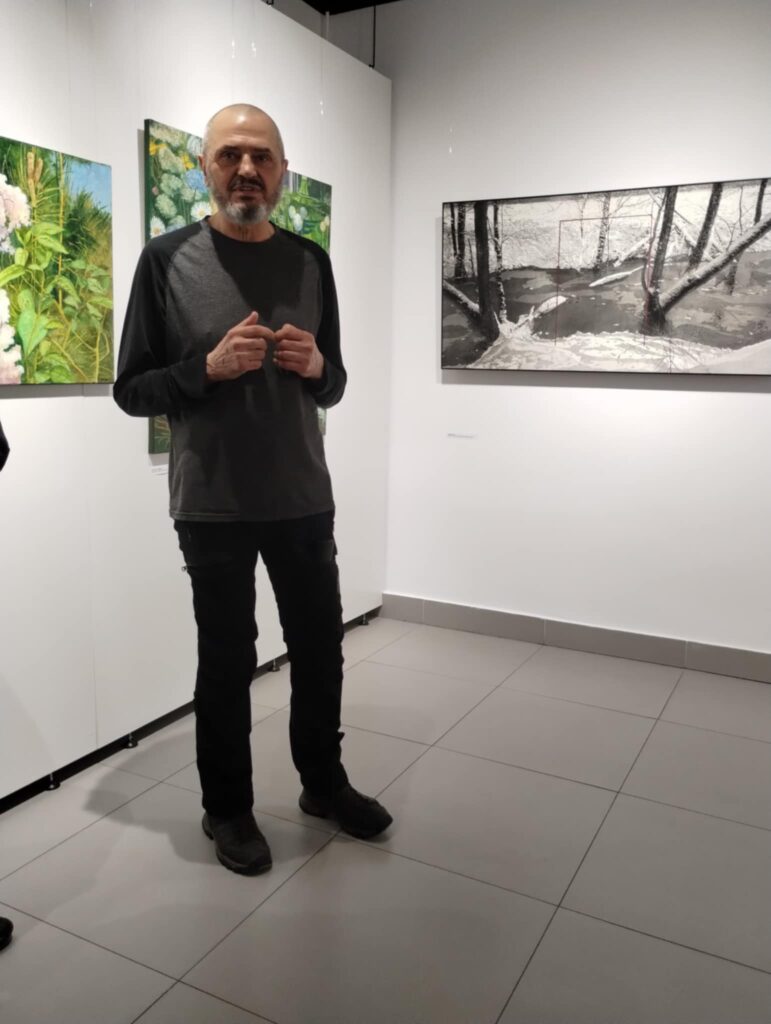 Fragment wystawy „Spojrzenia. Natura rzeczy” w włocławskiej Galerii Sztuki Współczesnej