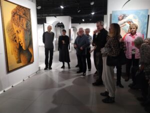 Fragment wystawy „Spojrzenia. Natura rzeczy” w włocławskiej Galerii Sztuki Współczesnej