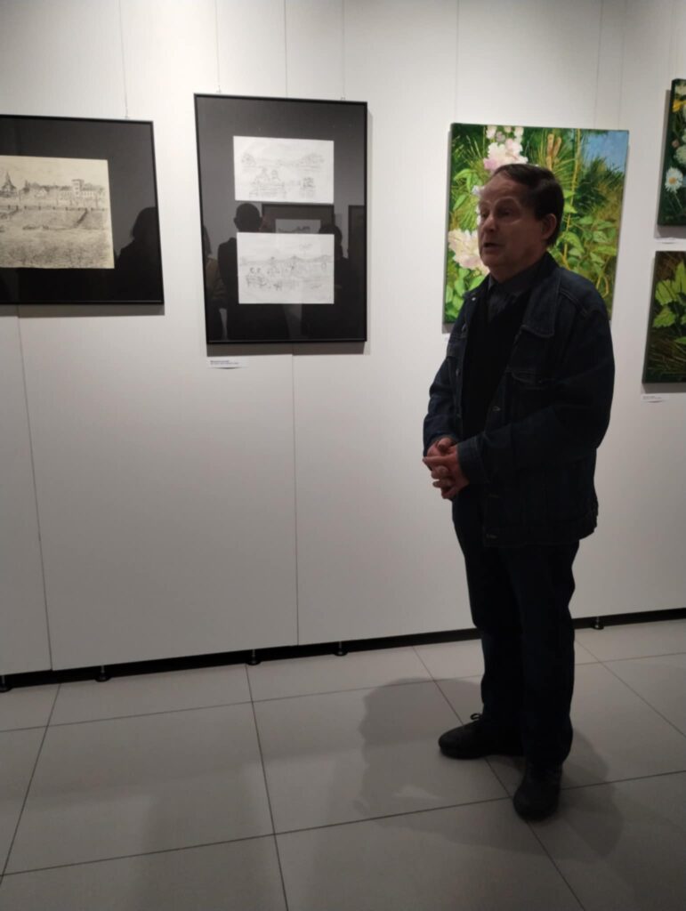 Fragment wystawy „Spojrzenia. Natura rzeczy” w włocławskiej Galerii Sztuki Współczesnej