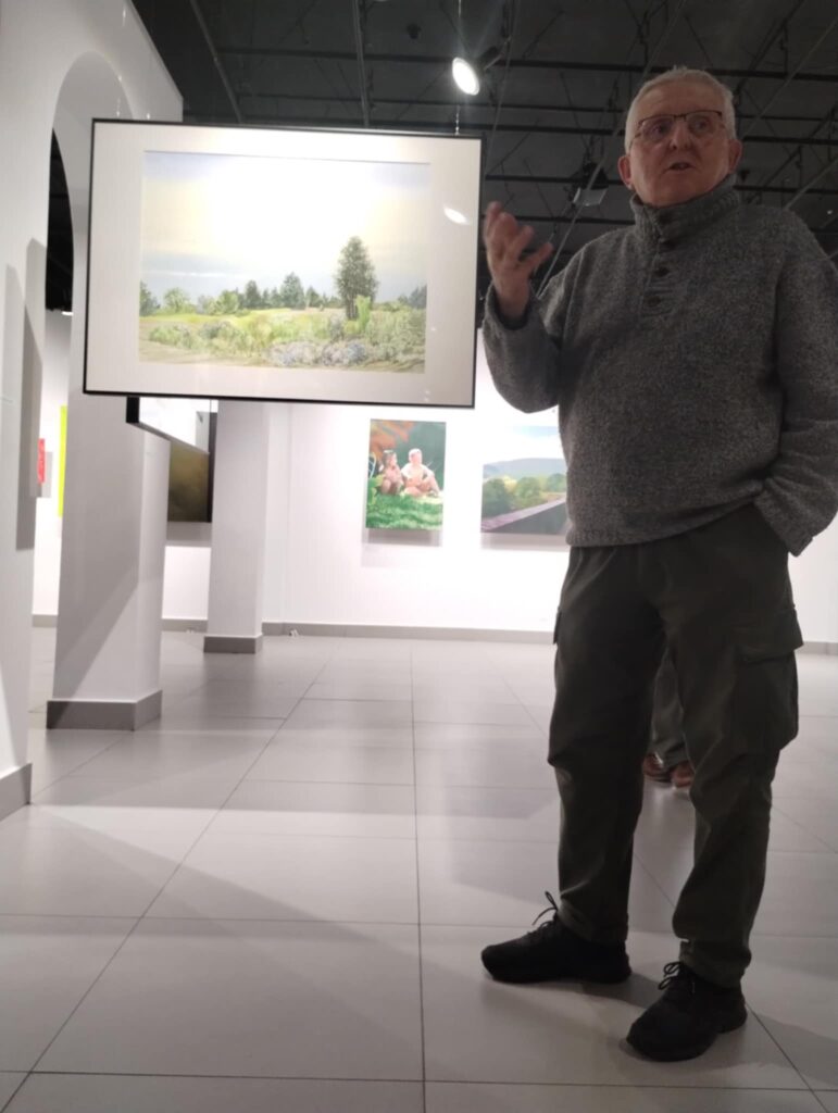 Fragment wystawy „Spojrzenia. Natura rzeczy” w włocławskiej Galerii Sztuki Współczesnej