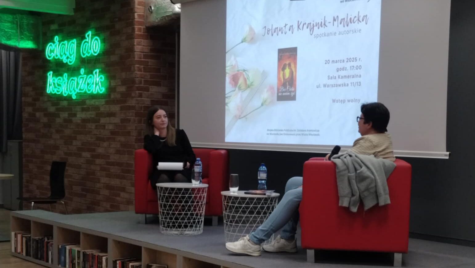 Spotkanie autorskie z Jolantą Krajnik-Malicką