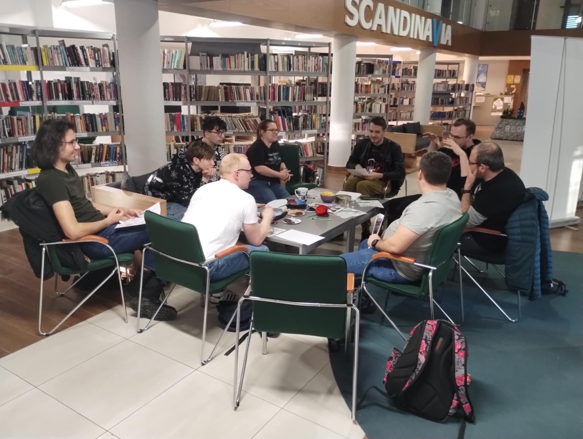 Spotkanie RPG w Miejskiej Bibliotece Publicznej