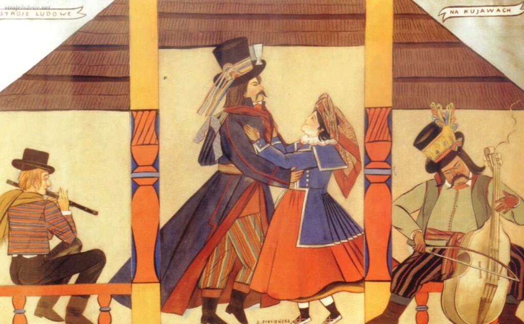 Stroje kujawskie około połowy XIX w., Zofia Stryjeńska, przed 1939 r.