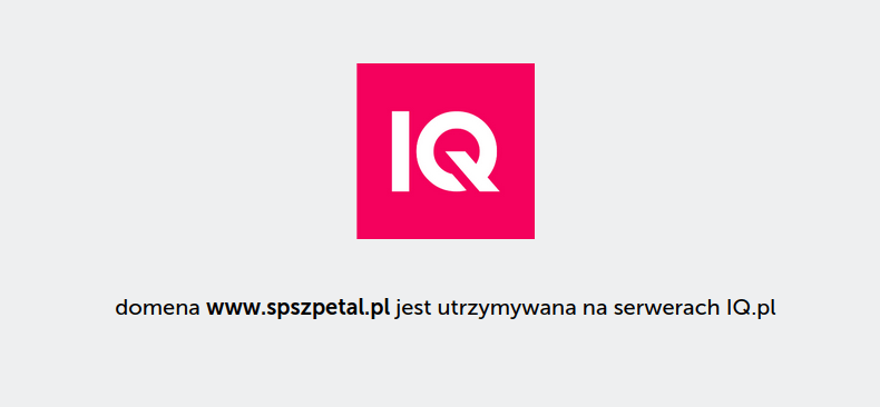 Zrzut ekranu. Niefunkcjonujący odnośnik do strony internetowej Szkoły Podstawowej im. Kazimierza III Wielkiego