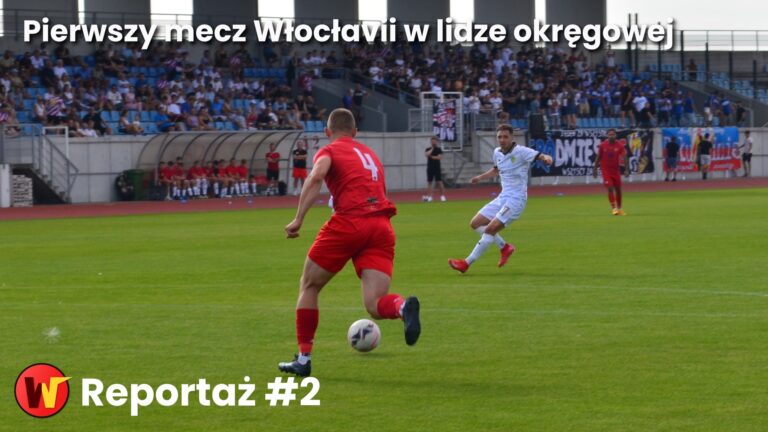 Pierwszy mecz Włocłavii w lidze okręgowej
