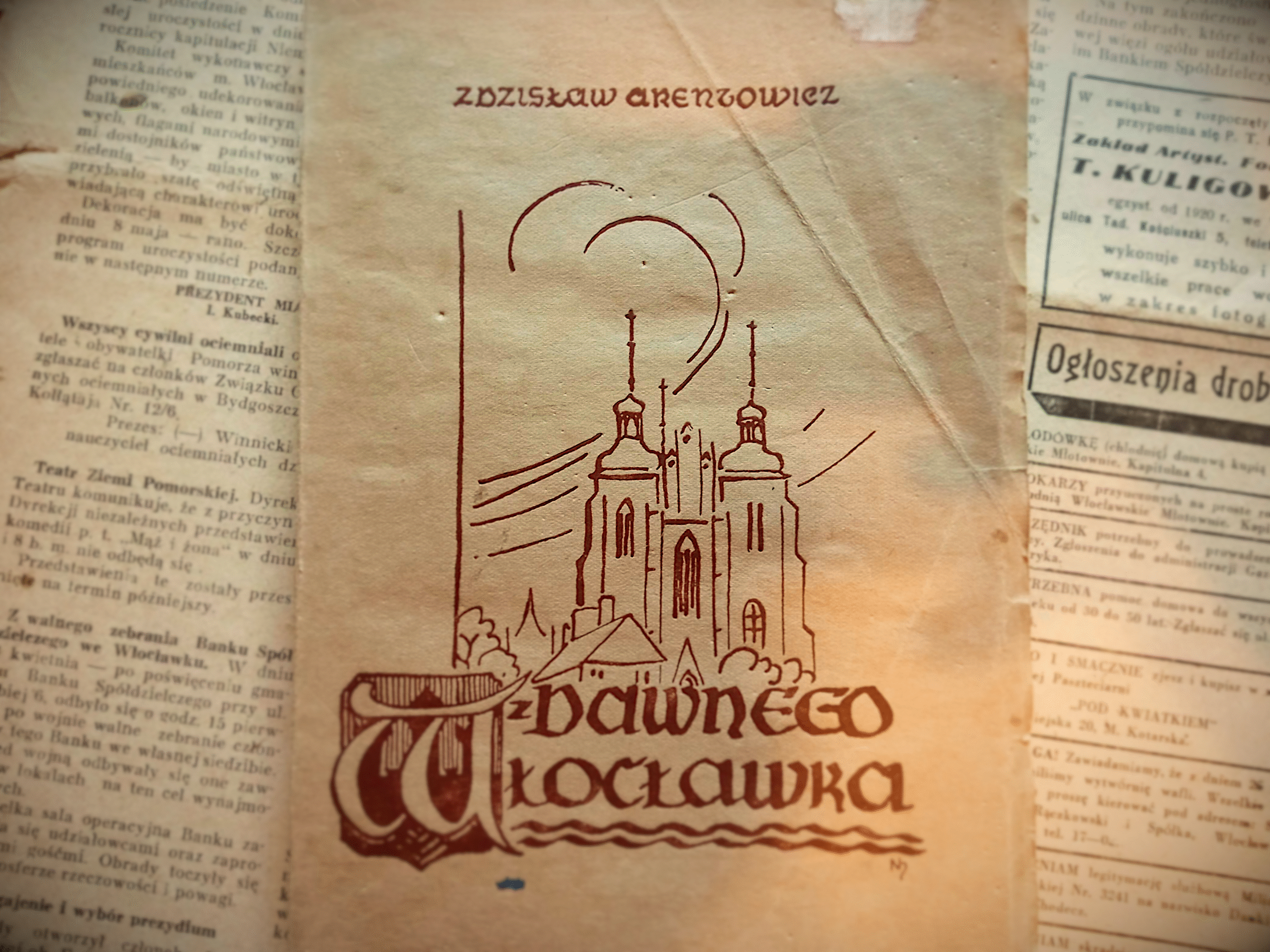 Książka "Z dawnego Włocławka" aut. Zdzisław Arentowicz