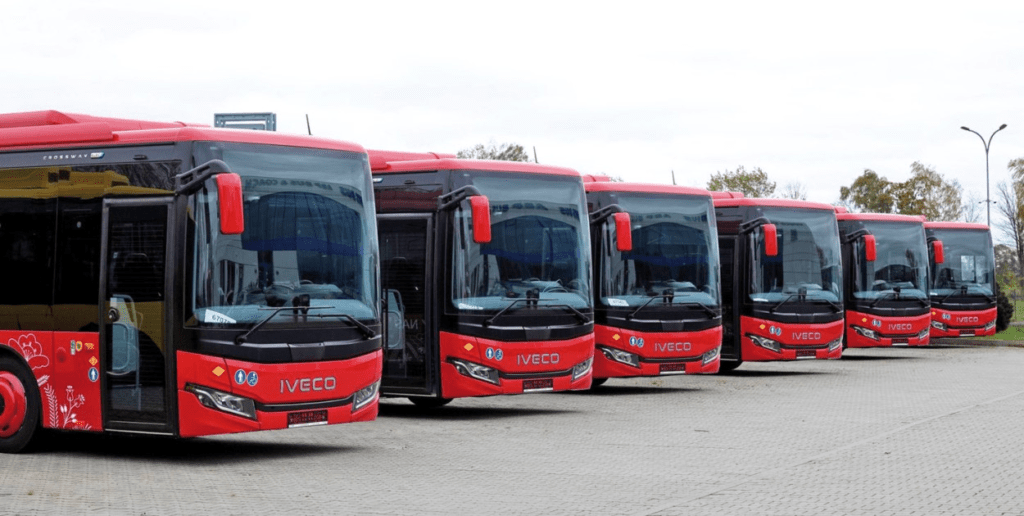 Nowe autobusy powiatowe. Źródło: Powiat Włocławski