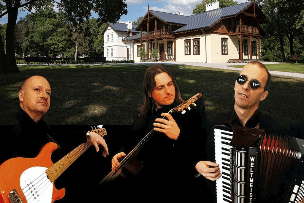 Plakat wydarzenia "XI Wieczór pod lipą - Koncert Art Music Trio"